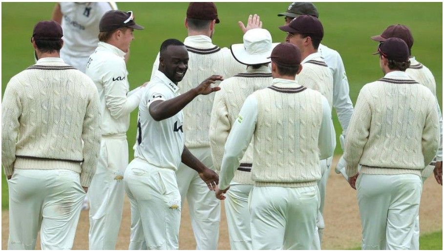 Durham and Sussex players