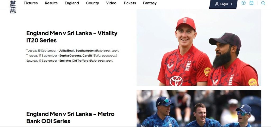 Purchase Tickets For The Sri Lanka Tour Of England 2026 Purchase Tickets For The Sri Lanka Tour Of England 2026