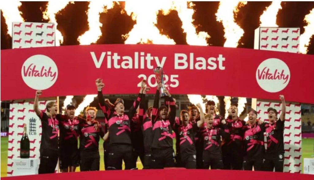 Somerset Wins T20 Blast 2025