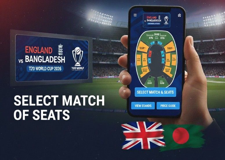 Select Match & Seats Select Match & Seats