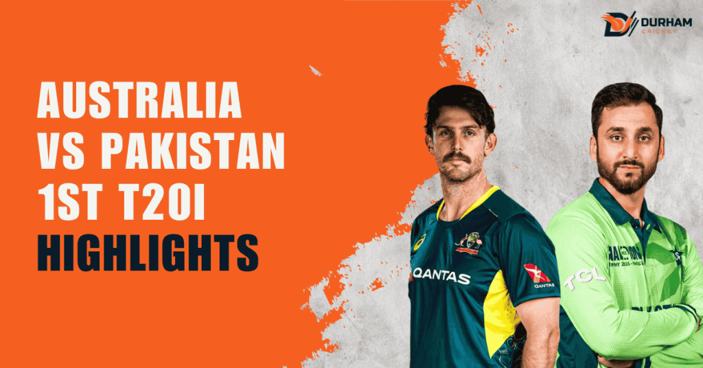 Pakistan vs Australia 1st T20I Highlights