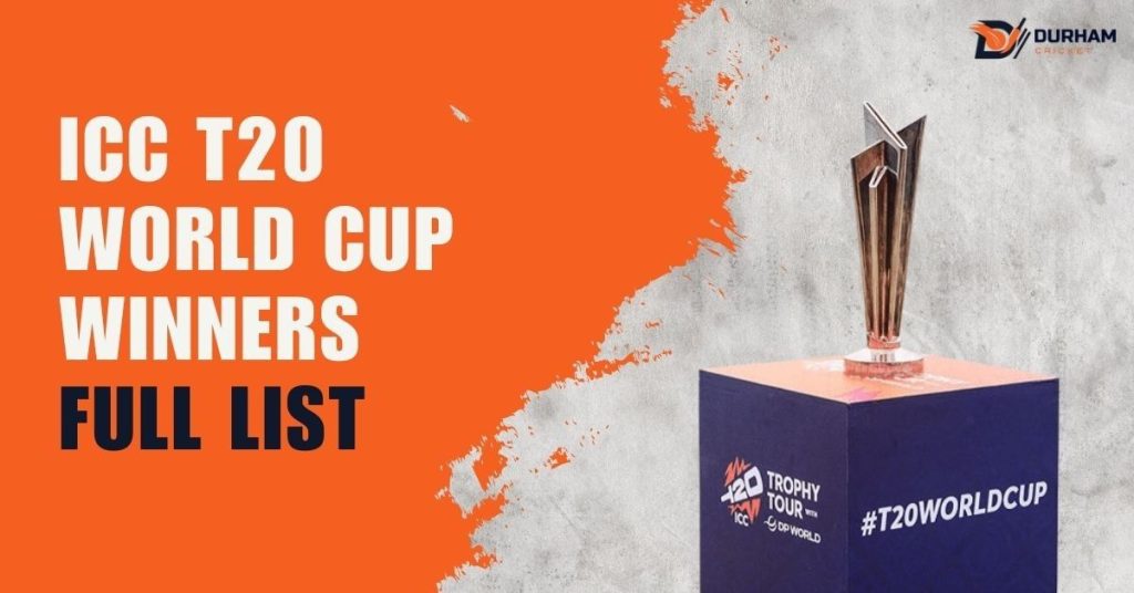 ICC T20 World Cup Winners List