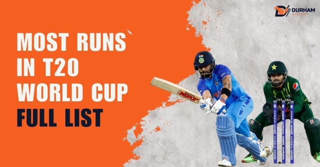 Most Runs In T20 World Cup