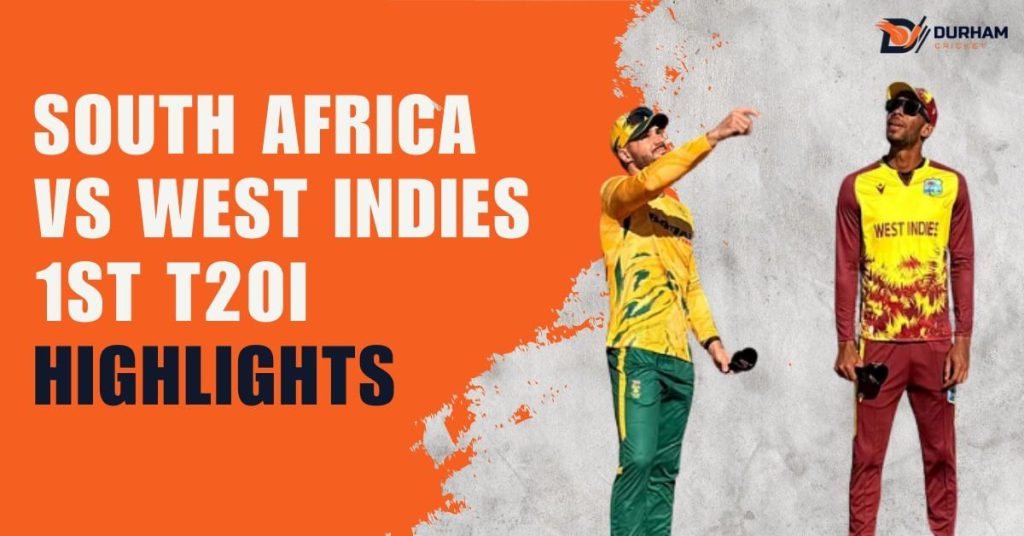 South Africa vs West Indies 1st T20I Highlights