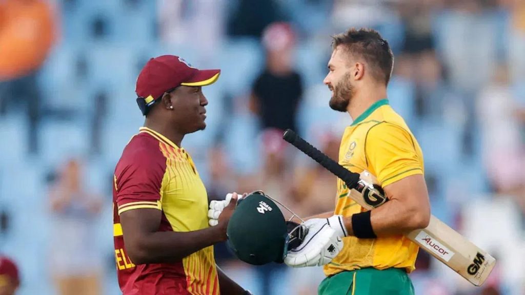 South Africa vs West Indies 2nd T20I Odds