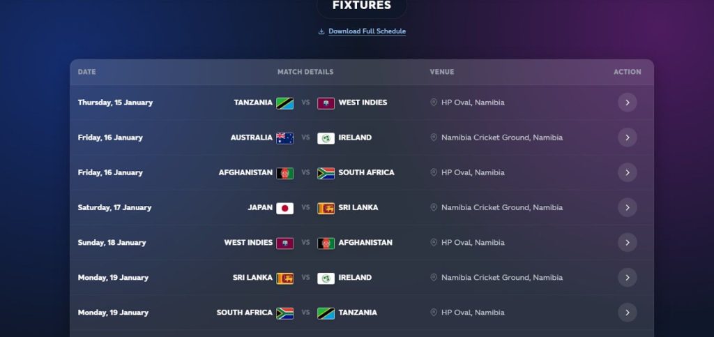 Where To Book ICC U19 World Cup 2026 Tickets Where To Book ICC U19 World Cup 2026 Tickets