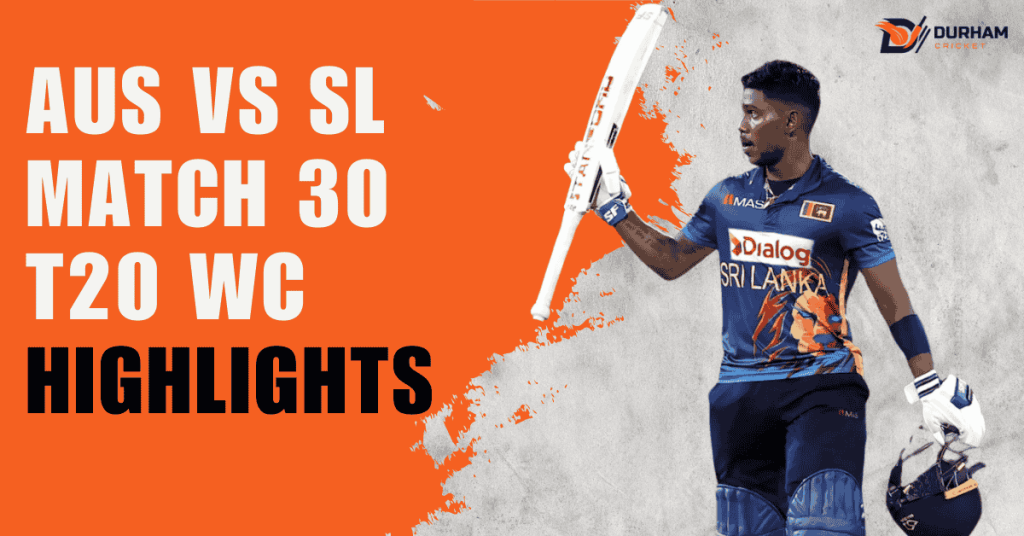 AUS vs SL Match 30 T20I WC Highlights: SL Won by 8 Wickets