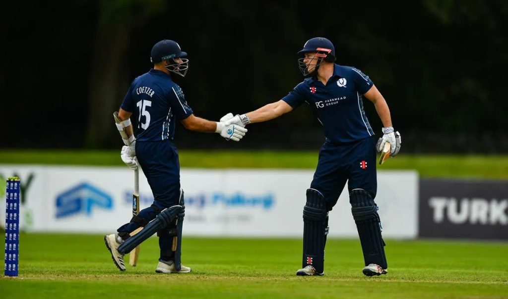George Munsey and Kyle Coetzer – 200 vs Netherlands George Munsey and Kyle Coetzer – 200 vs Netherlands