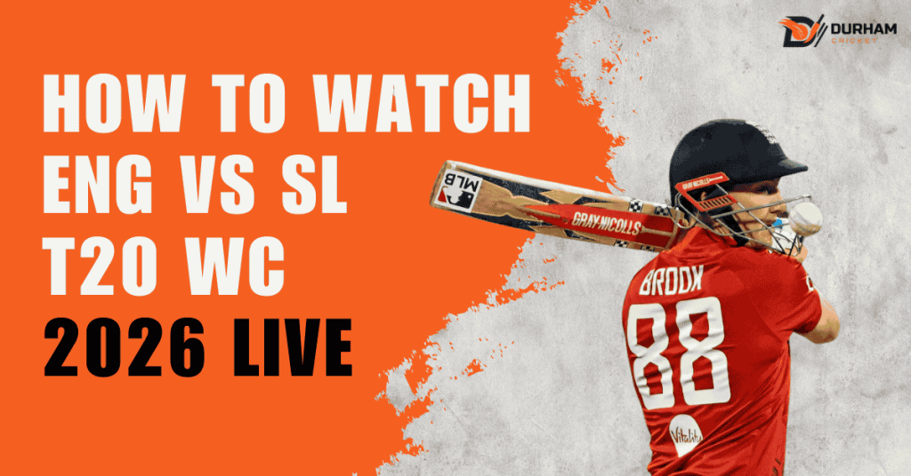 How To Watch ENG vs SL T20 WC 2026 Live