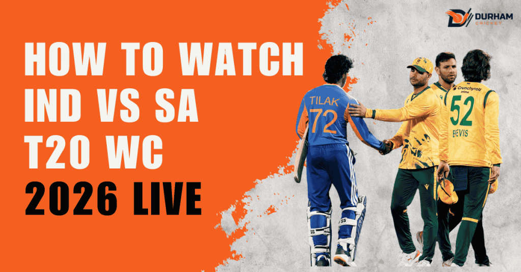How To Watch IND vs SA T20 WC 2026 Live