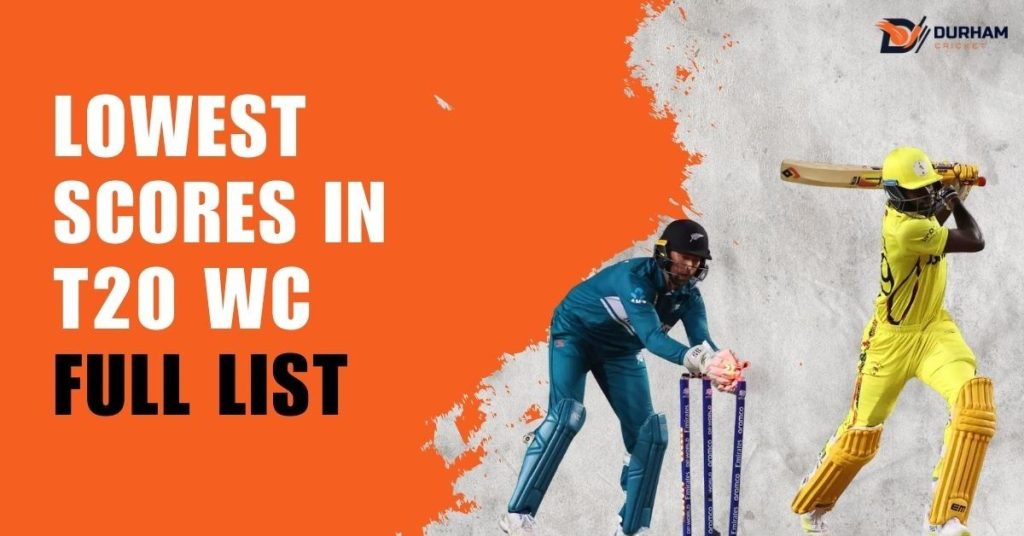 Lowest Scores In T20 WC