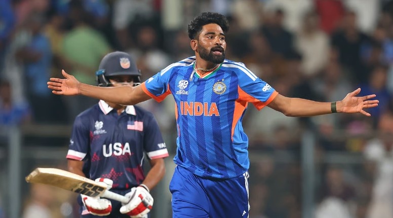 USA Second Innings - Siraj's Dream Return Destroys Chase USA Second Innings - Siraj's Dream Return Destroys Chase