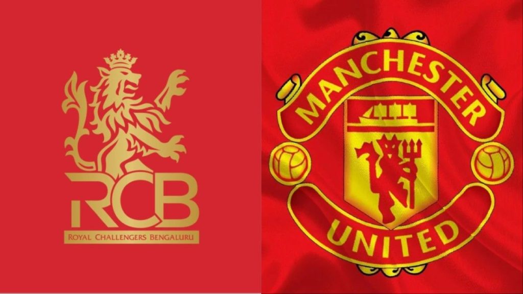 Manchester United and RCB Manchester United and RCB