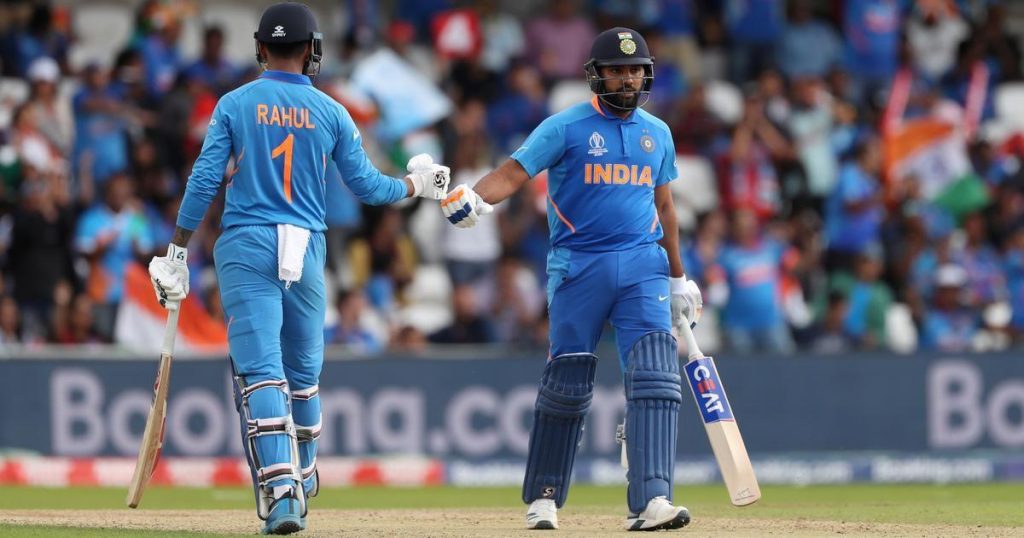 Rohit Sharma and KL Rahul (140 Runs) Rohit Sharma and KL Rahul (140 Runs)