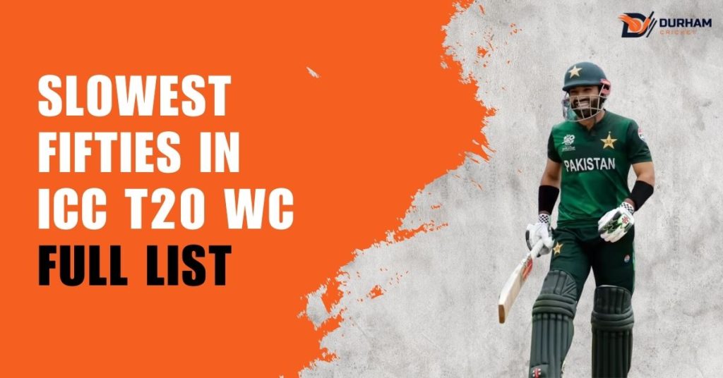 Players With Slowest Fifties In ICC T20 WC