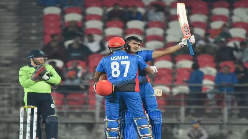 Usman Ghani and Hazratullah Zazai – 236 vs Ireland Usman Ghani and Hazratullah Zazai – 236 vs Ireland