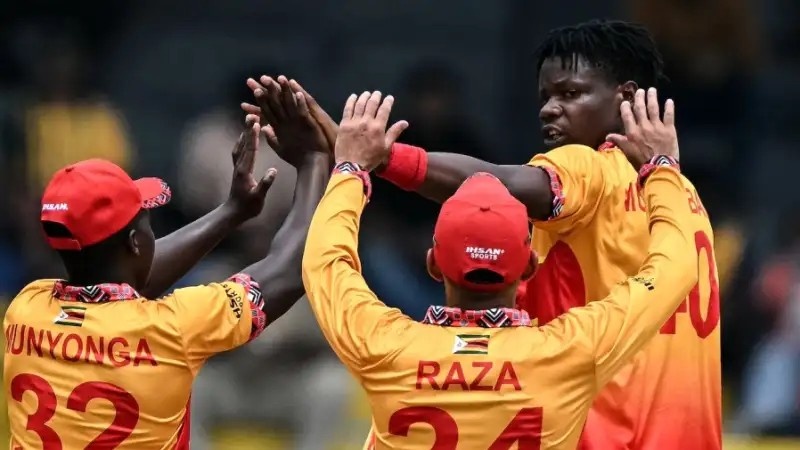 Zimbabwe beat Australia Zimbabwe beat Australia