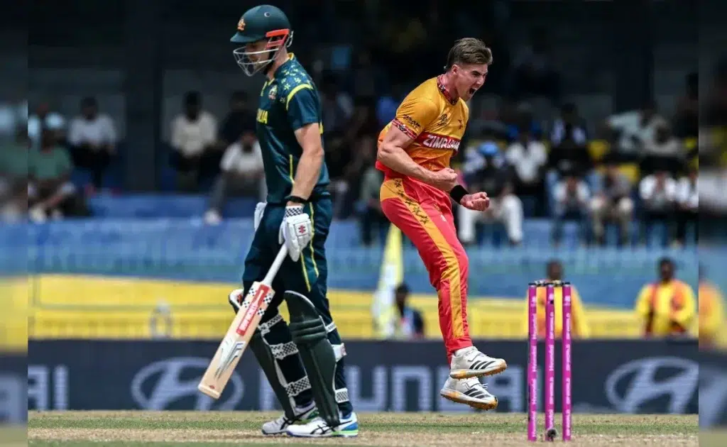 ZIM vs AUS Match 19 T20I WC Highlights ZIM vs AUS Match 19 T20I WC Highlights