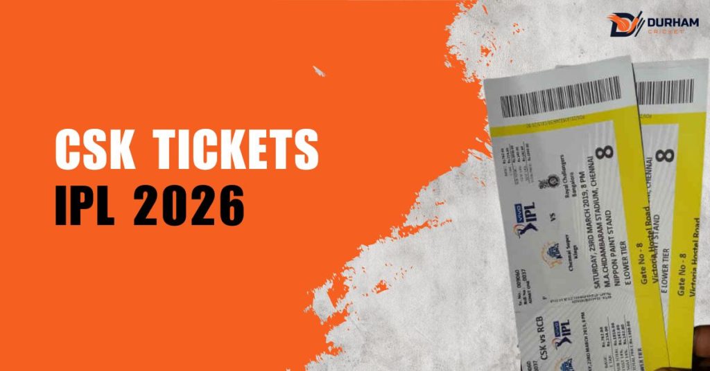 CSK Tickets IPL 2026