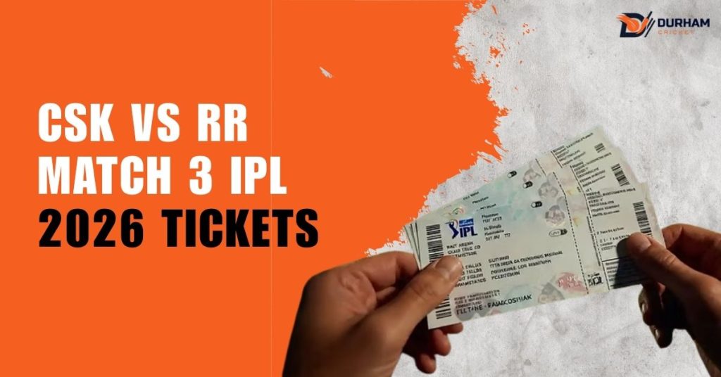 CSK vs RR Match 3 IPL 2026 Tickets