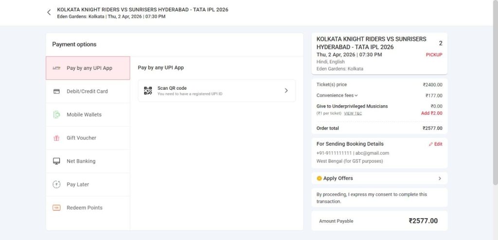 Complete Payment Securely Complete Payment Securely