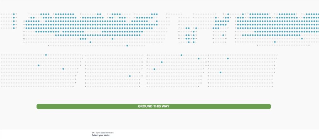 Detailed Seat Layout Detailed Seat Layout