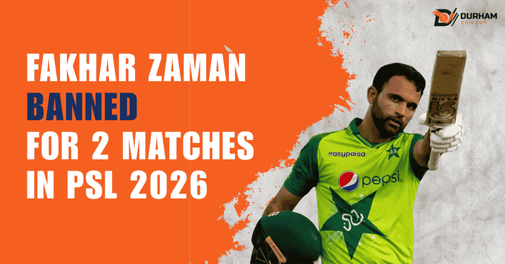 Fakhar Zaman Banned For 2 Matches In PSL 2026