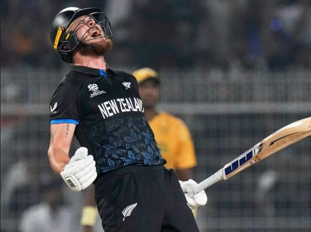 SA vs NZ Semi Final-1 T20 WC Highlights: NZ Won by 9 Wickets Finn Allen 33 ball century SA vs NZ Semi Final-1 T20 WC Highlights: NZ Won by 9 Wickets
Finn Allen 33 ball century