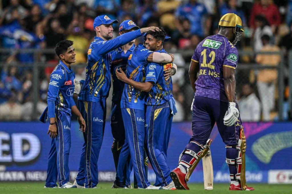Highest Team Totals in MI vs KKR Matches Highest Team Totals in MI vs KKR Matches