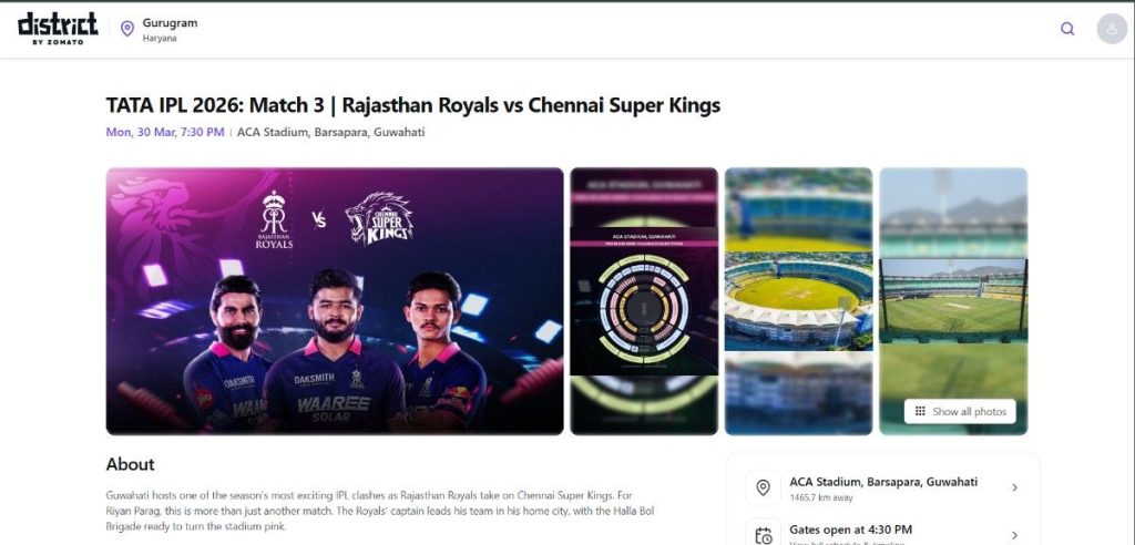 How to Book Rajasthan Royals Tickets IPL 2026: Step by Step How to Book Rajasthan Royals Tickets IPL 2026: Step by Step