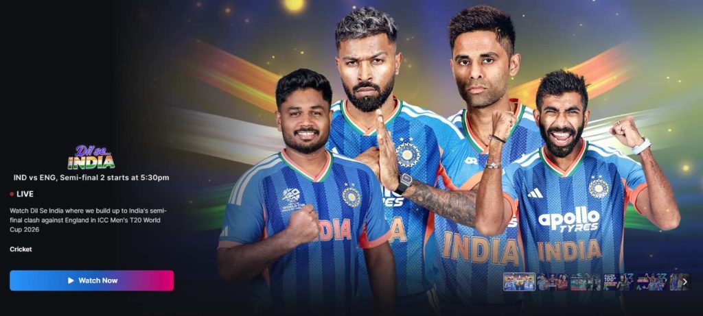 IND vs ENG T20 WC 2026 Semi Final Live Streaming IND vs ENG T20 WC 2026 Semi Final Live Streaming