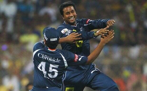 IPL 2010: Pragyan Ojha (Deccan Chargers) IPL 2010: Pragyan Ojha (Deccan Chargers)