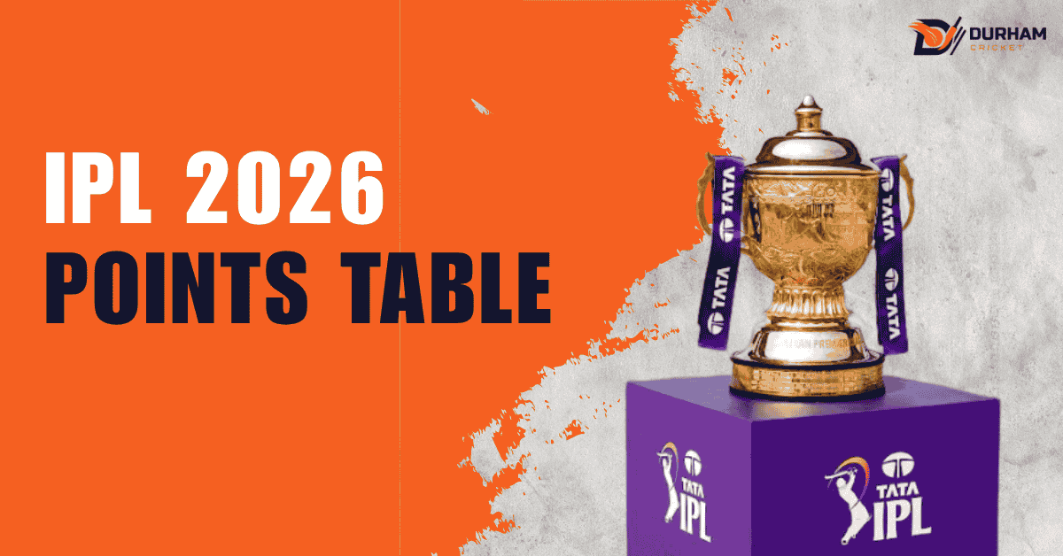 IPL 2026 Points Table