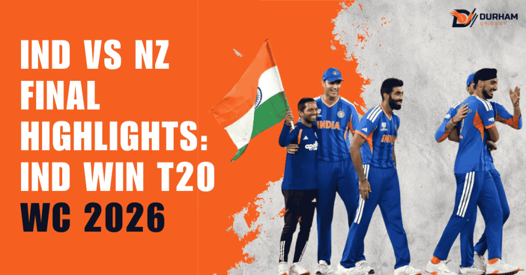 Ind vs nz Final Highlights: IND Win T20 WC 2026