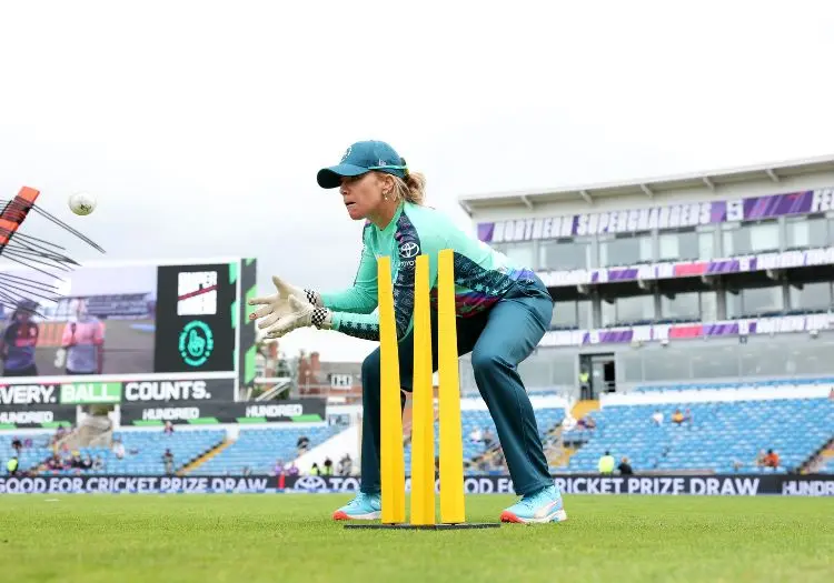 Lauren Winfield Hill (Northern Superchargers Oval Invincibles) Lauren Winfield Hill (Northern Superchargers Oval Invincibles)