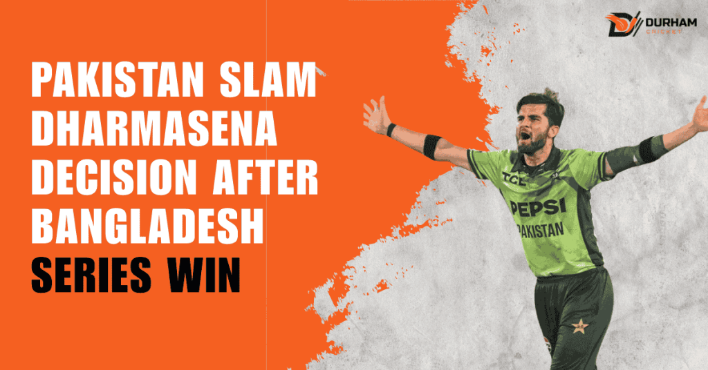 Pakistan Slam Dharmasena Decision After Bangladesh Series Win