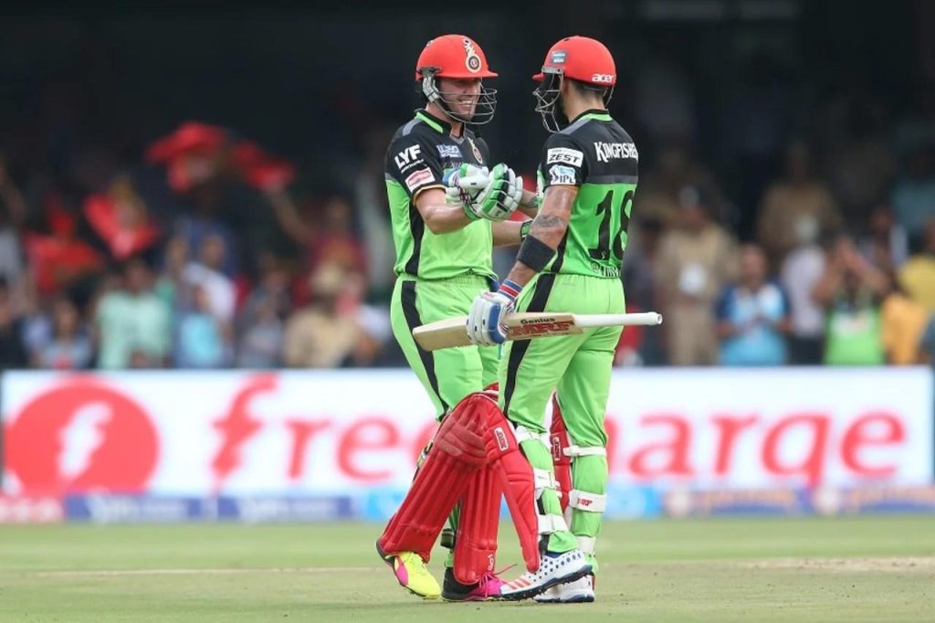 RCB vs Gujarat Lions: 248/3 RCB vs Gujarat Lions: 248/3