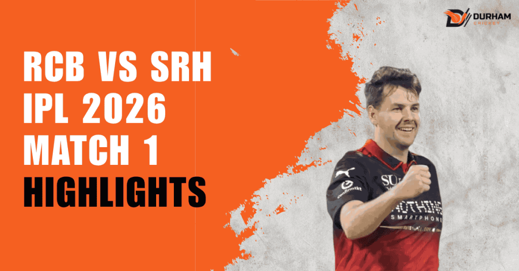 RCB vs SRH IPL 2026 Match 1 Highlights