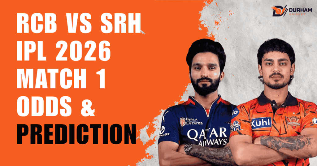 RCB vs SRH IPL 2026 Match 1 Odds & Prediction