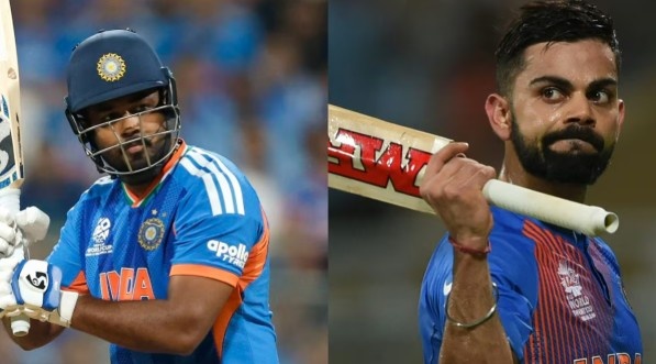 Sanju Samson Equals Kohli’s Record In T20 WC Semi Final Sanju Samson Equals Kohli’s Record In T20 WC Semi Final