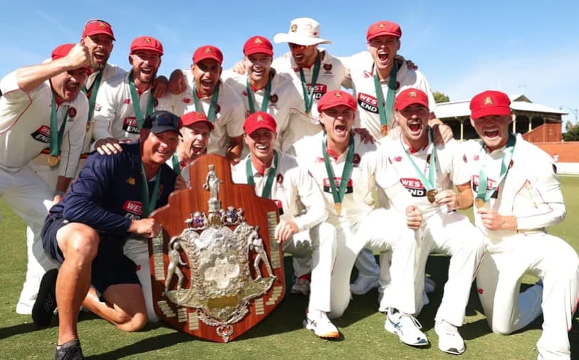 Sheffield Shield 2026 Winners - South Australia Sheffield Shield 2026 Winners - South Australia