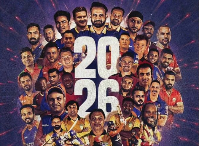 The Legends League Cricket 2026 The Legends League Cricket 2026