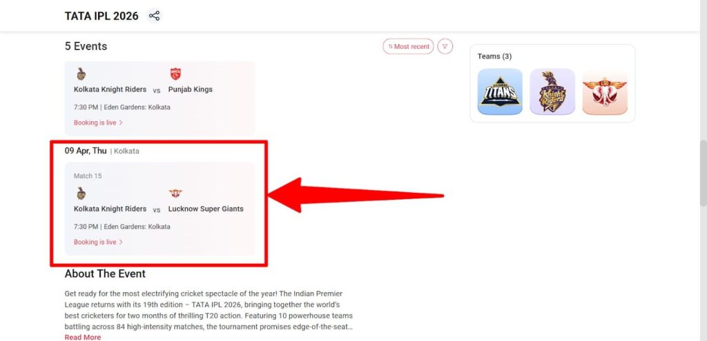 Visit the Official Ticket Page Visit the Official Ticket Page
