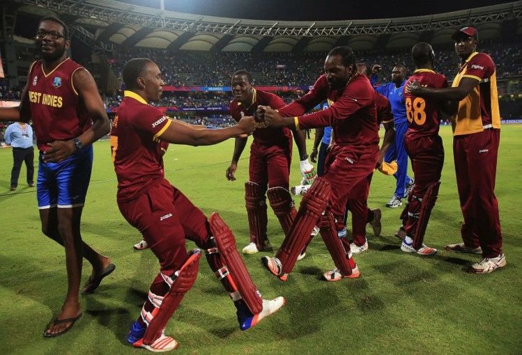 West Indies: 196/3 vs India West Indies: 196/3 vs India