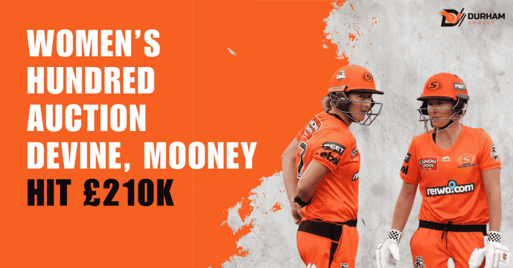 Women’s Hundred 2026 Auction Sees Devine, Mooney Hit £210K
