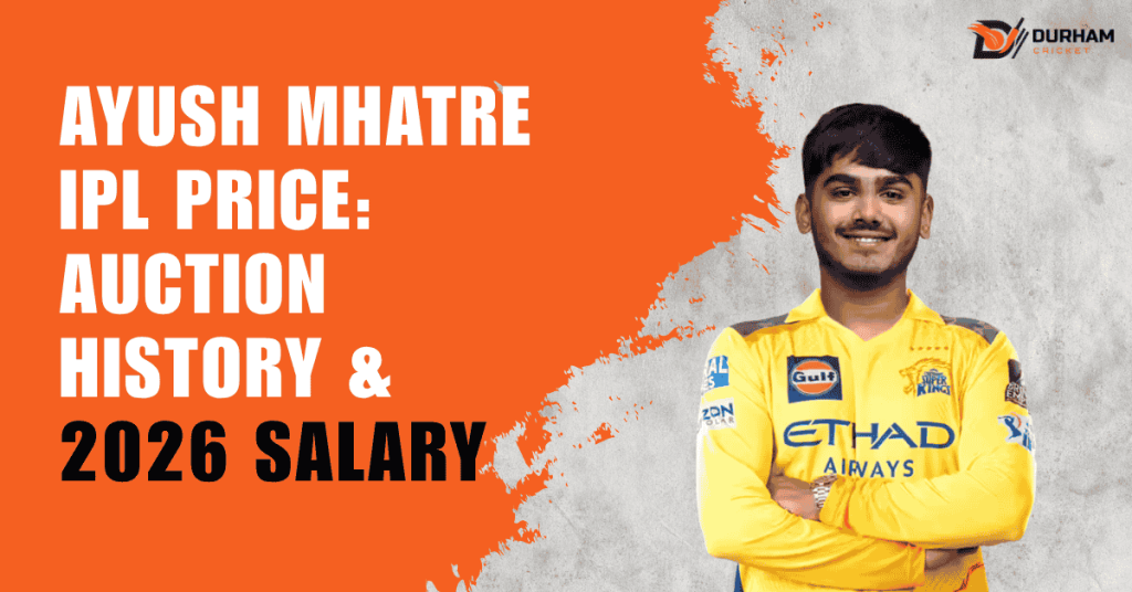 Ayush Mhatre IPL Price: Auction History & 2026 Salary