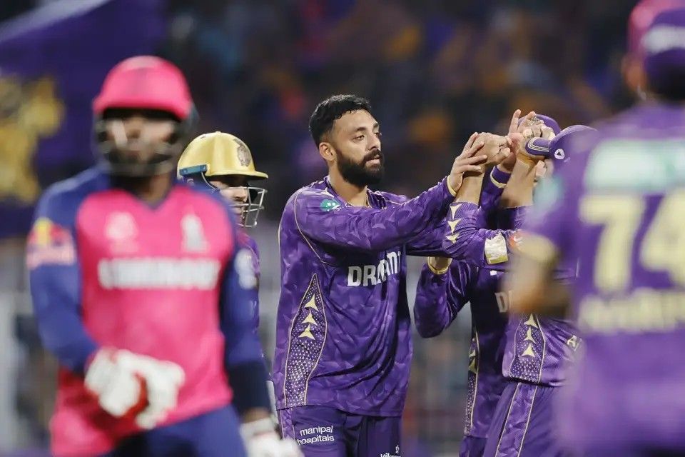 Highest Team Totals in KKR vs RR Matches Highest Team Totals in KKR vs RR Matches