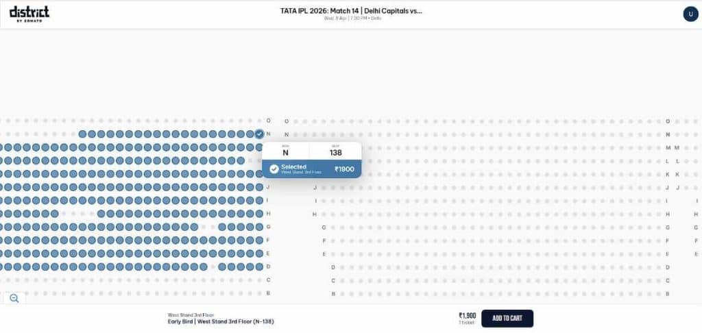 How to Book DC IPL 2026 Tickets: Step by Step 5 How to Book DC IPL 2026 Tickets: Step by Step 5