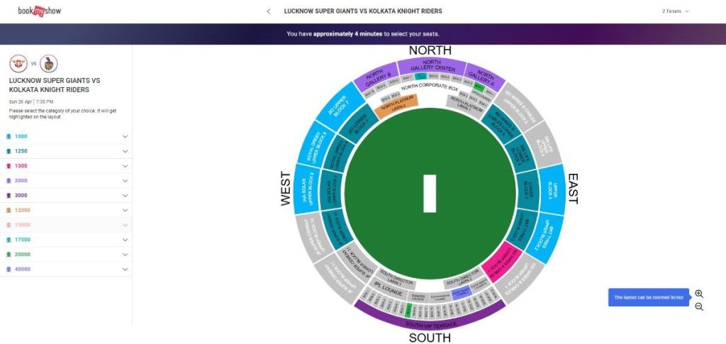 Stadium Layout Stadium Layout