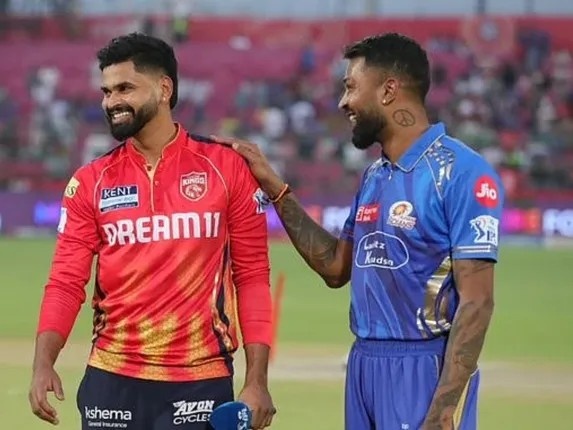 MI vs PBKS Head-to-Head Record in IPL MI vs PBKS Head-to-Head Record in IPL